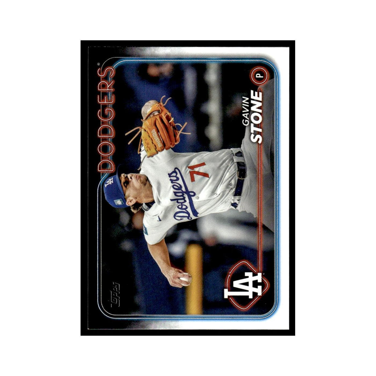 Gavin Stone 2024 Topps Update #US340 Los Angeles Dodgers Baseball Card NM