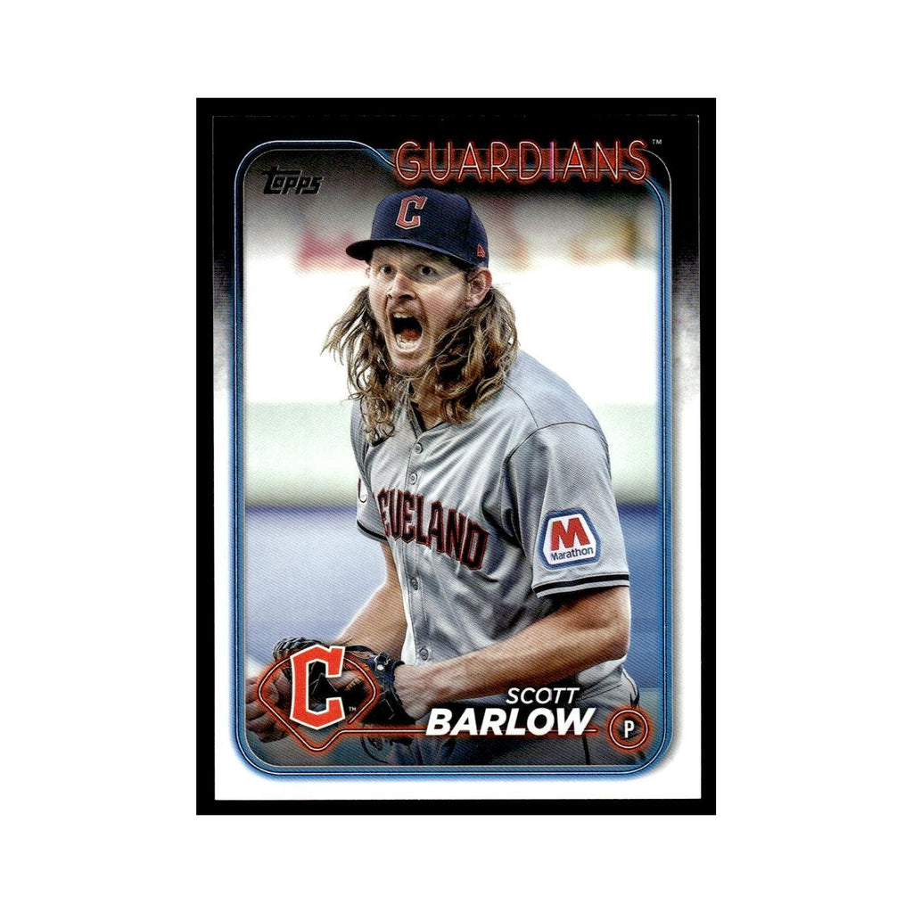 Scott Barlow 2024 Topps Update #US42 Cleveland Guardians Baseball Card NM