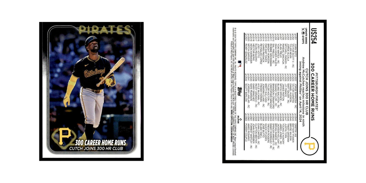 Andrew McCutchen 2024 Topps Update #US254 Pittsburgh Pirates Baseball Card NM