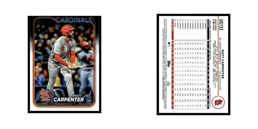 Matt Carpenter 2024 Topps Update #US133 St. Louis Cardinals Baseball Card NM