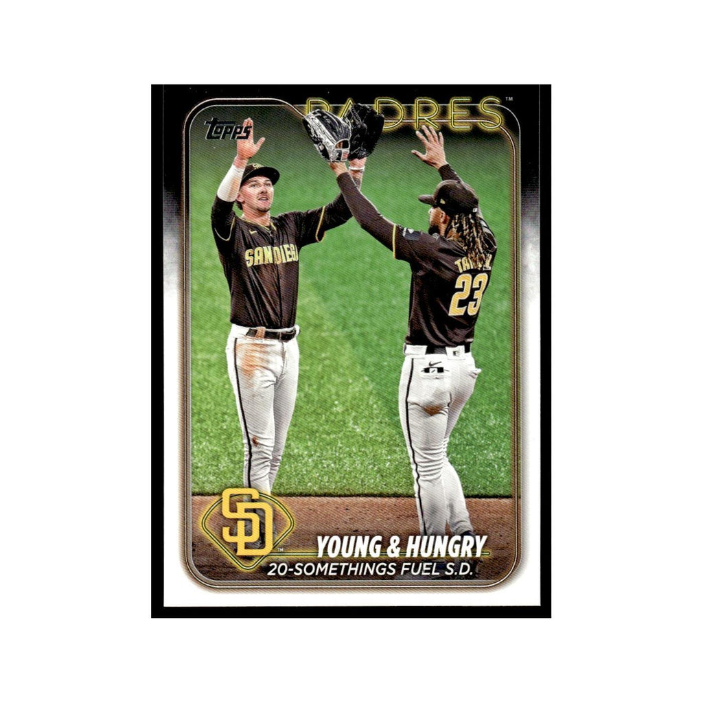 Jackson Merrill   Fernando Tatis Jr. 2024 Topps Update #US48 San Diego Padres NM