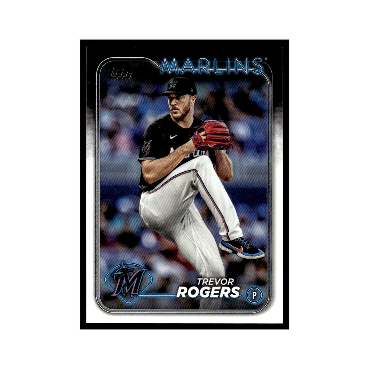 Trevor Rogers 2024 Topps Update #US54 Miami Marlins Baseball Card NM