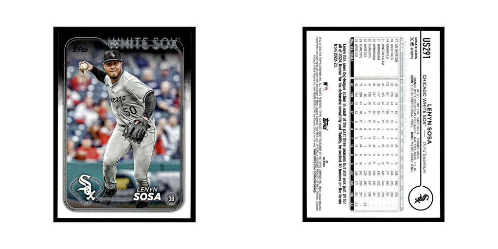 Lenyn Sosa 2024 Topps Update #US291 Chicago White Sox Baseball Card NM