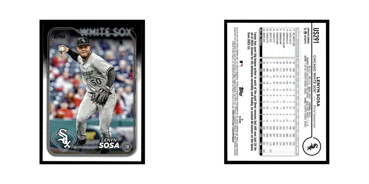 Lenyn Sosa 2024 Topps Update #US291 Chicago White Sox Baseball Card NM