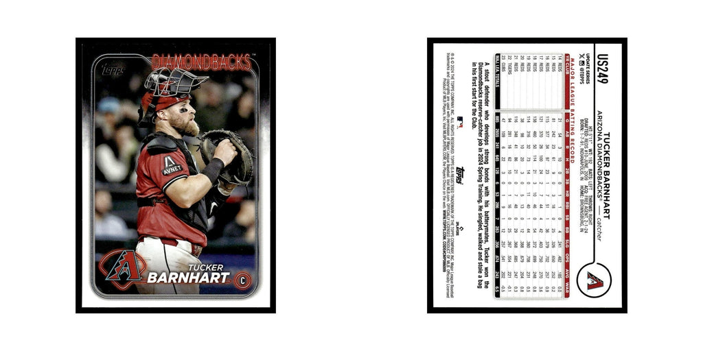 Tucker Barnhart 2024 Topps Update #US249 Arizona Diamondbacks Baseball Card NM