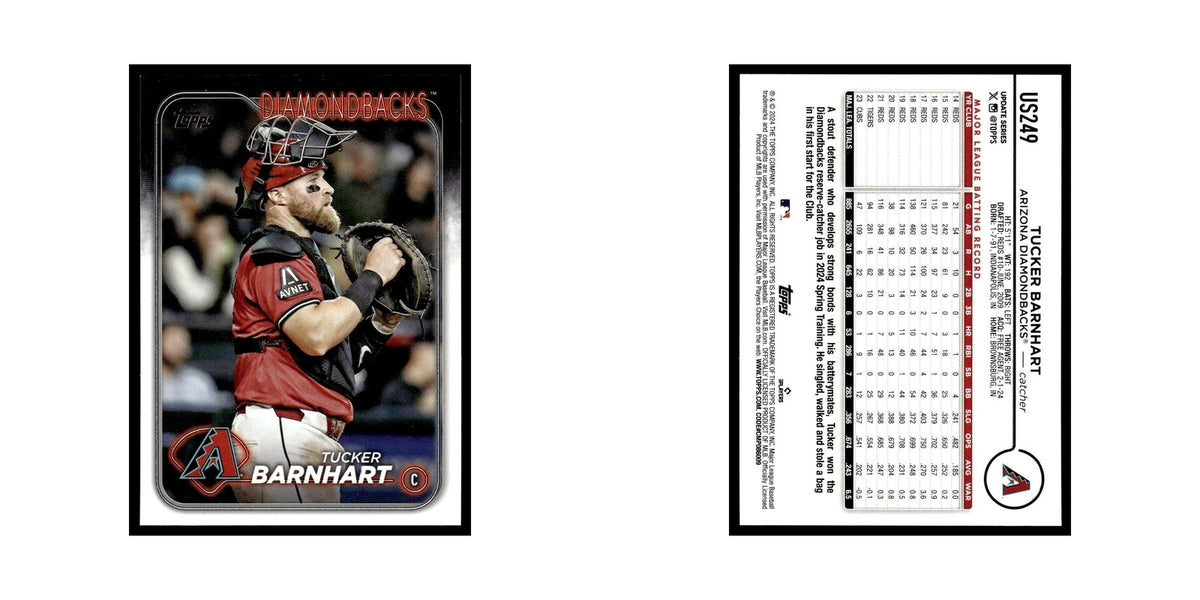 Tucker Barnhart 2024 Topps Update #US249 Arizona Diamondbacks Baseball Card NM