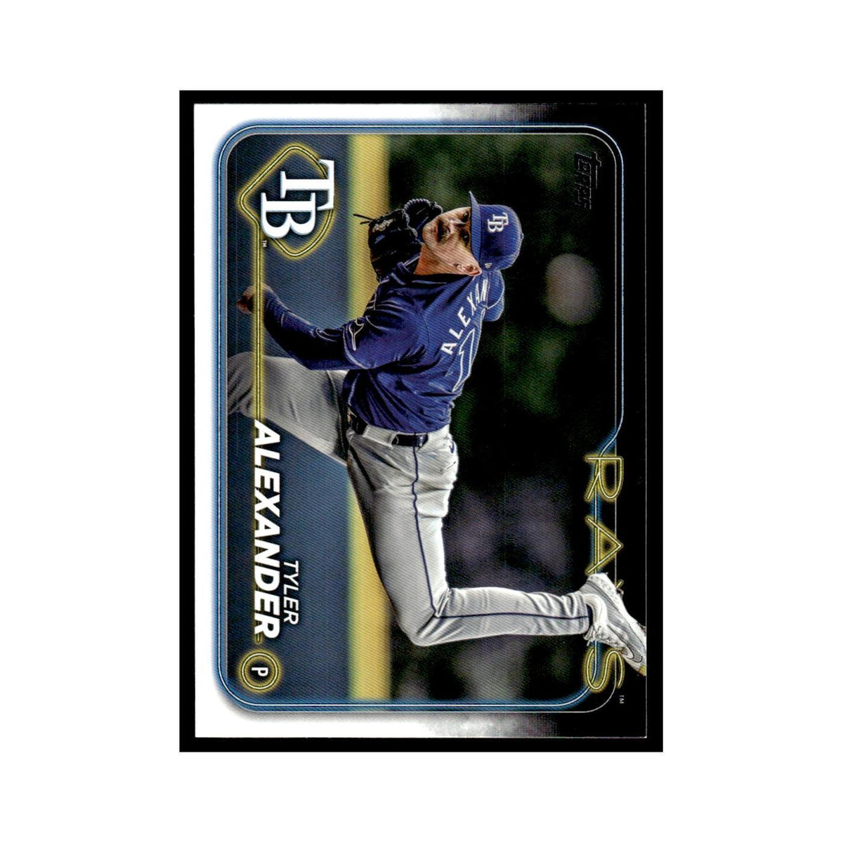 Tyler Alexander 2024 Topps Update #US235 Tampa Bay Rays Baseball Card NM