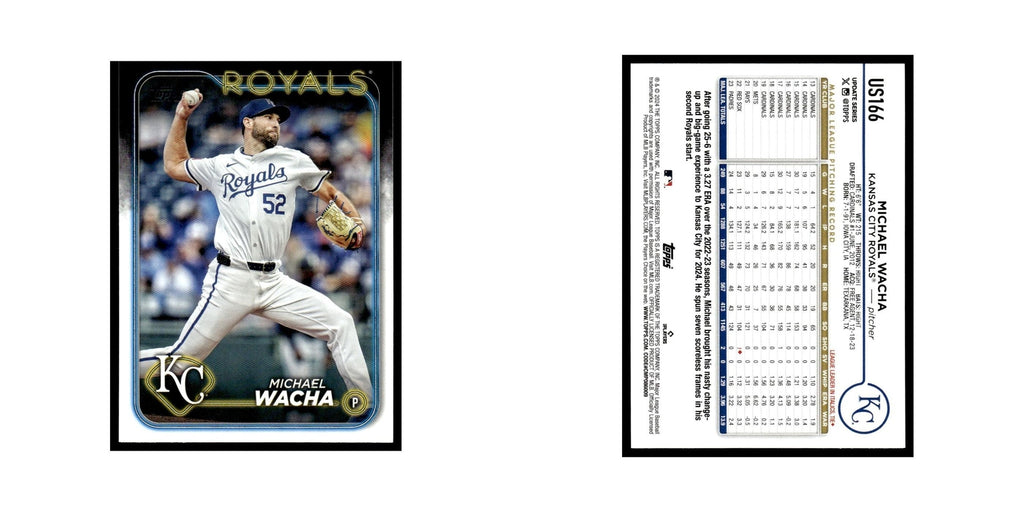 Michael Wacha 2024 Topps Update #US166 Kansas City Royals Baseball Card NM