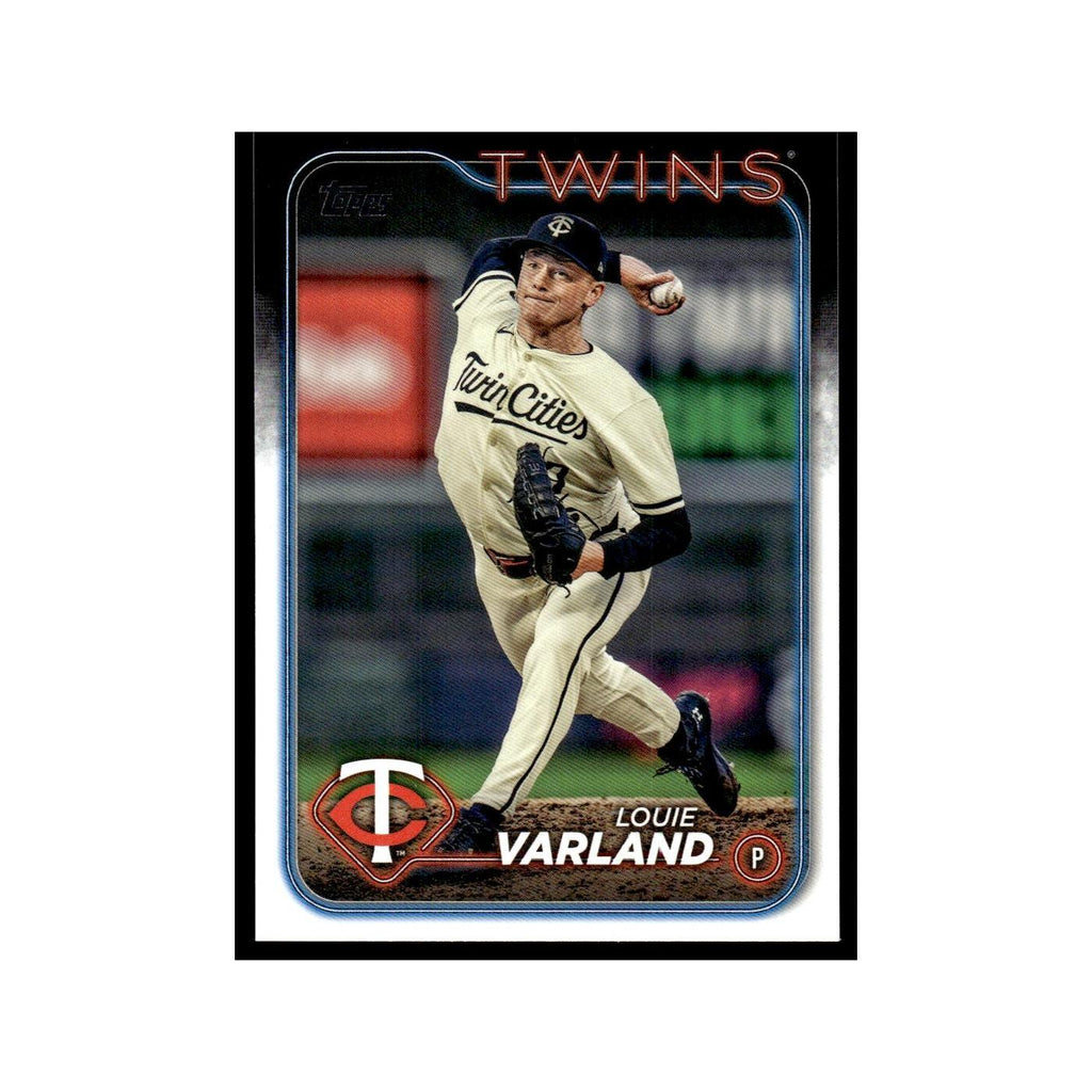 Louie Varland 2024 Topps Update #US345 Minnesota Twins Baseball Card NM