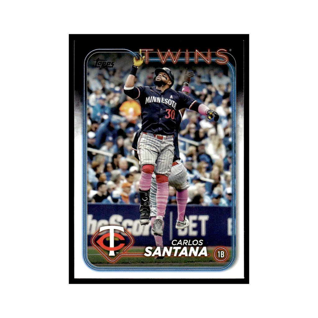 Carlos Santana 2024 Topps Update #US224 Minnesota Twins Baseball Card NM