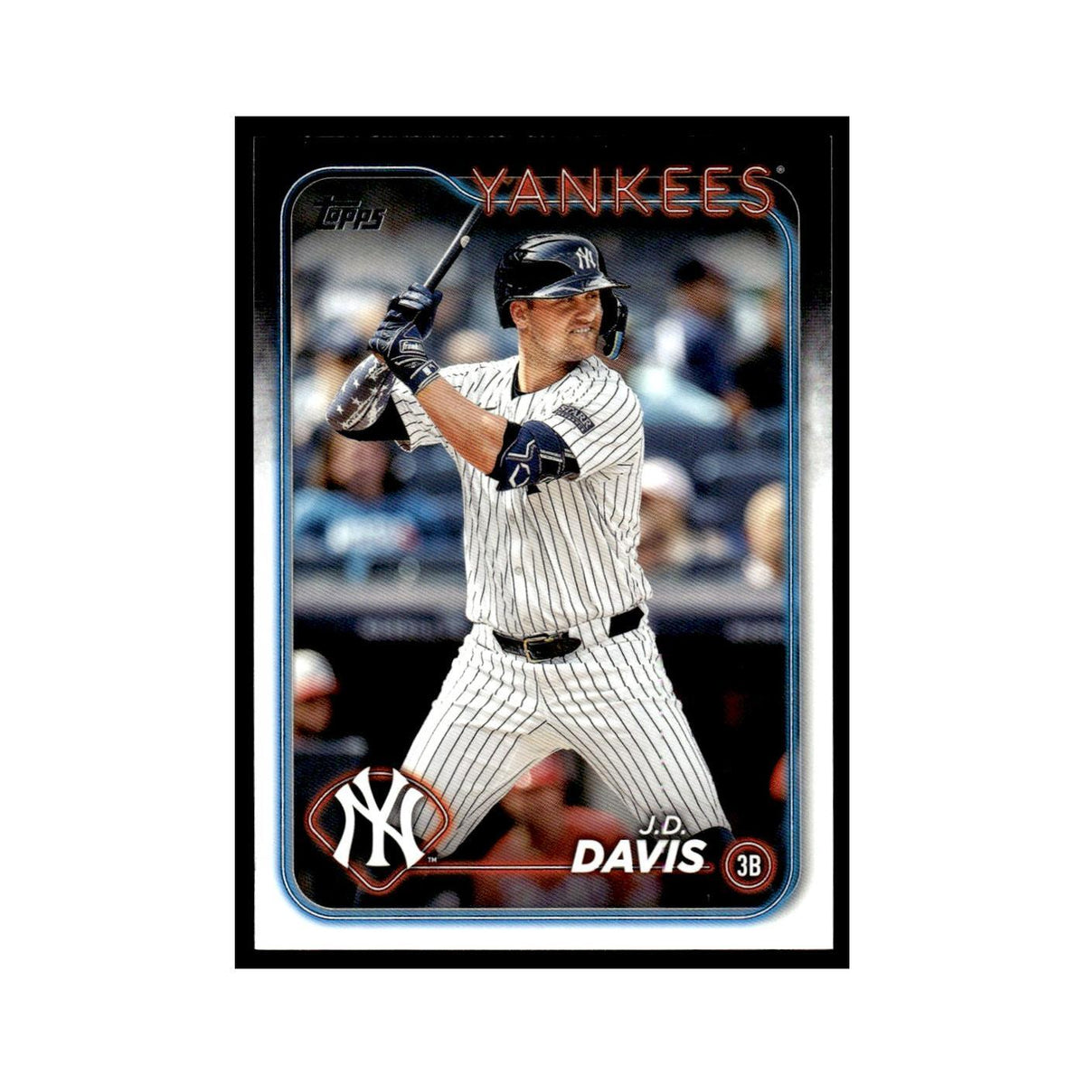 J.D. Davis 2024 Topps Update #US231 New York Yankees Baseball Card NM