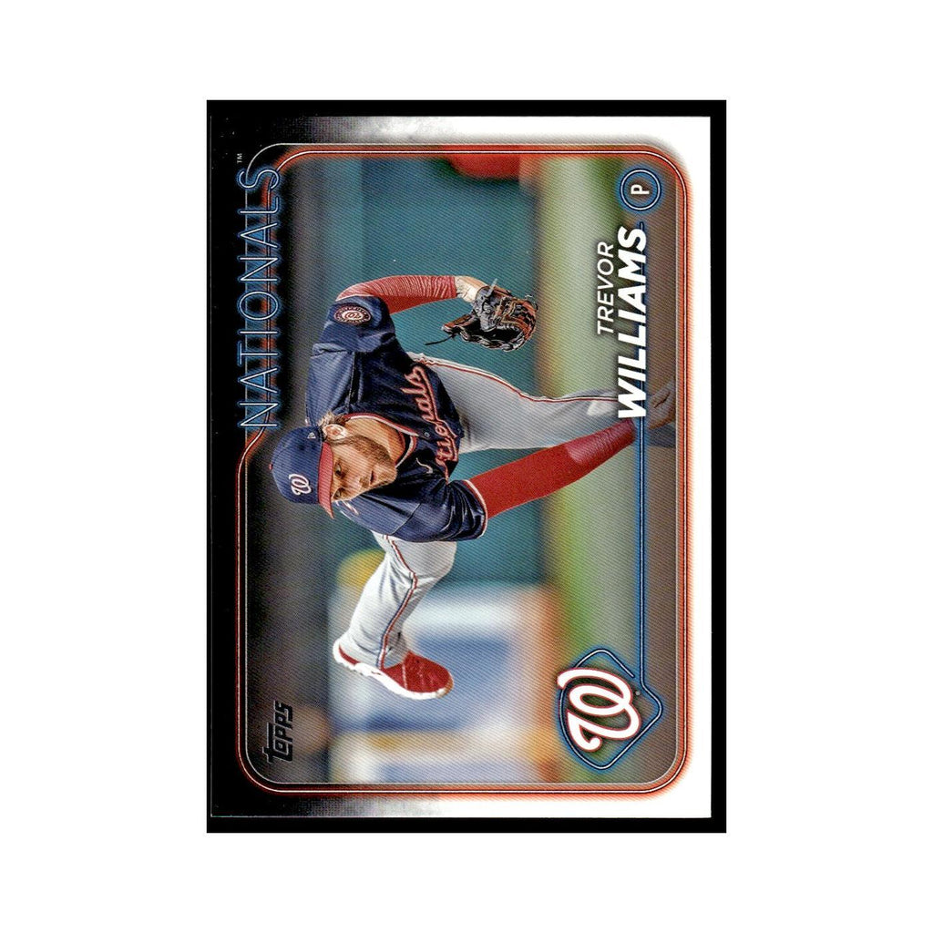 Trevor Williams 2024 Topps Update #US177 Washington Nationals Baseball Card NM