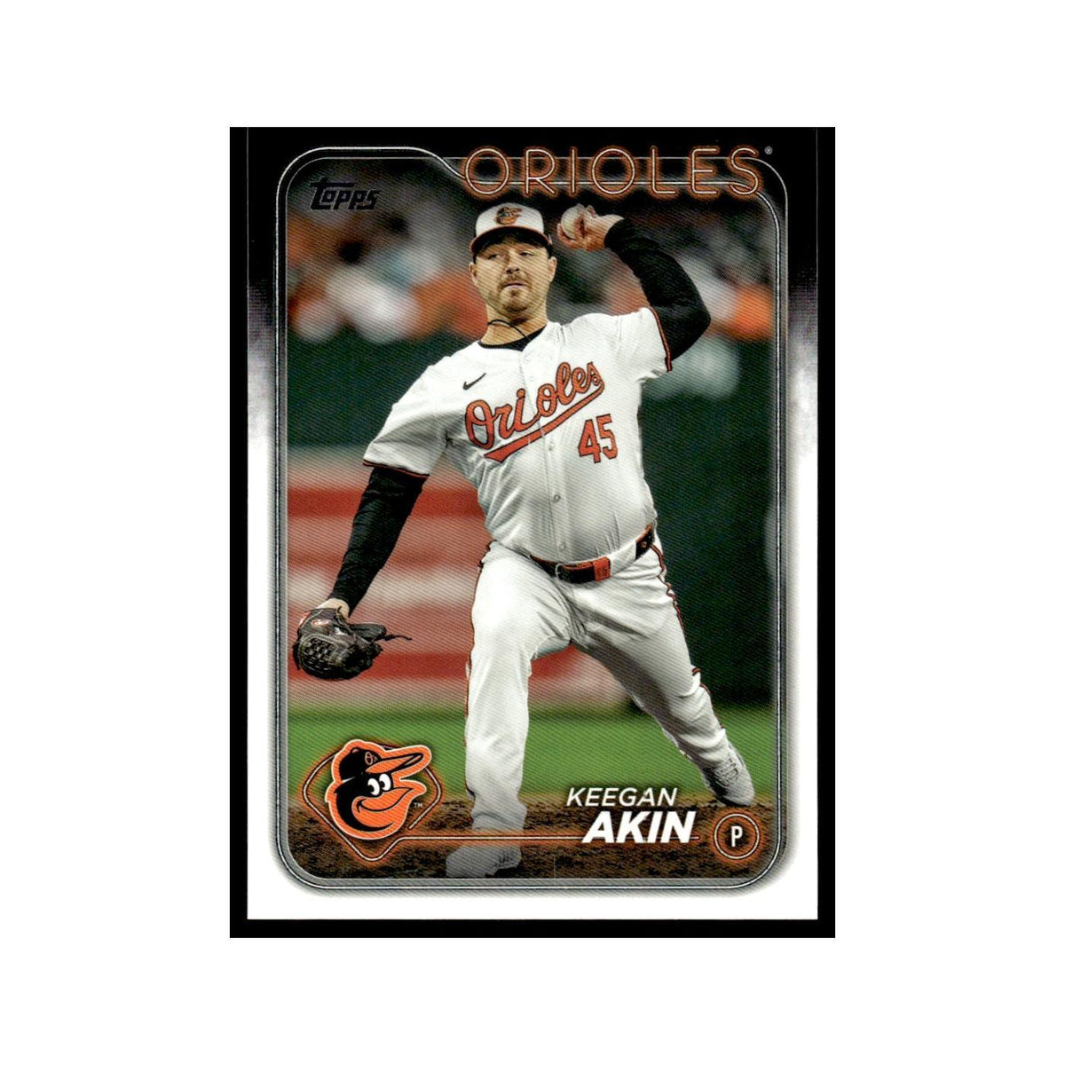 Keegan Akin 2024 Topps Update #US280 Baltimore Orioles Baseball Card NM