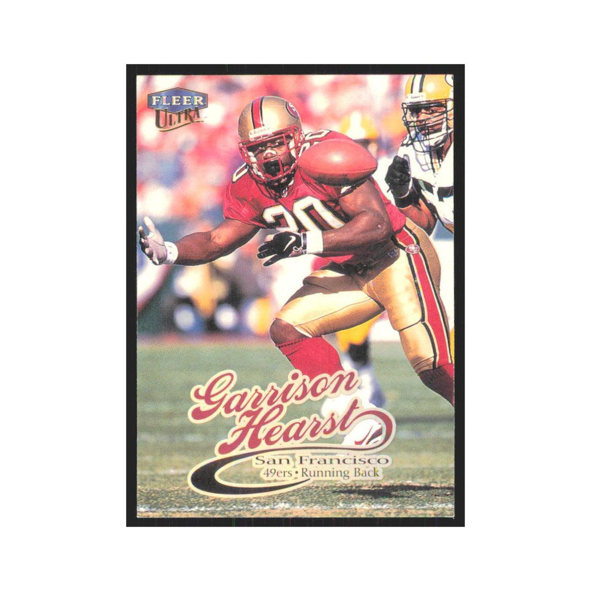 Garrison Hearst 1999 Fleer Ultra #175 San Francisco 49ers Football Card NM