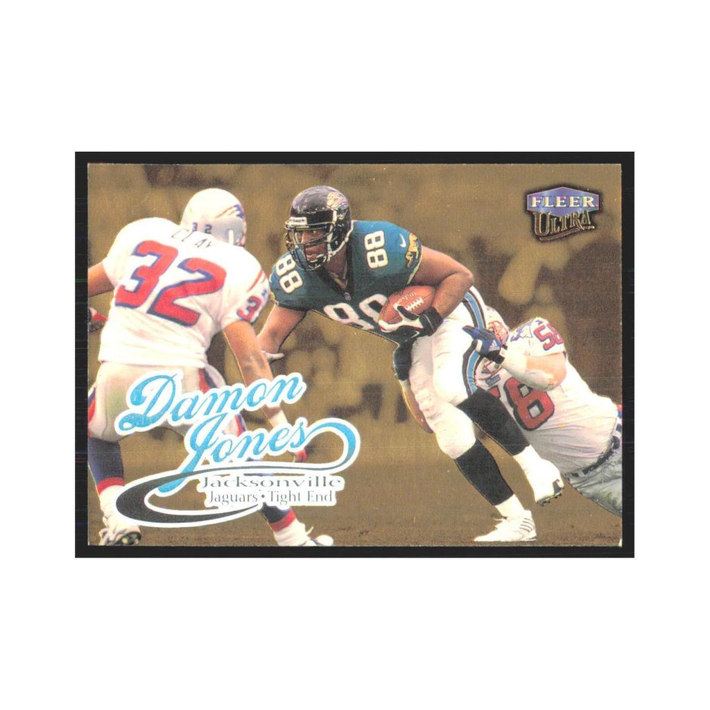 Damon Jones 1999 Fleer Ultra #184G Jacksonville Jaguars Football Card NM