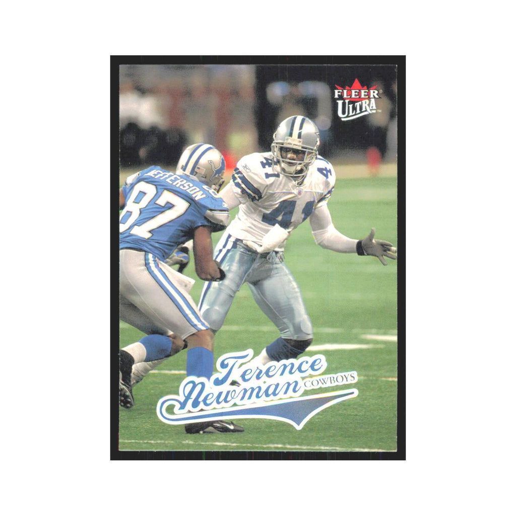 Terence Newman 2004 Fleer Ultra #42 Dallas Cowboys Football Card NM