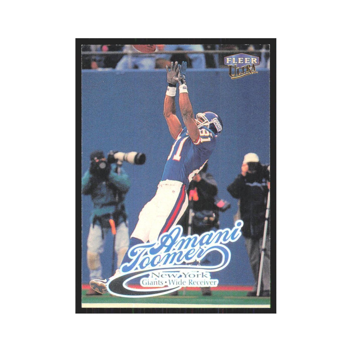 Amani Toomer 1999 Fleer Ultra #109 New York Giants Football Card NM