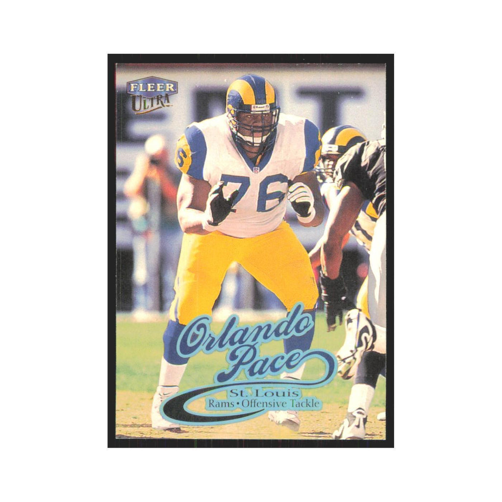 Orlando Pace 1999 Fleer Ultra #166 St. Louis Rams Football Card NM