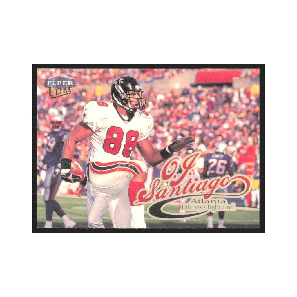 O.J. Santiago 1999 Fleer Ultra #181 Atlanta Falcons Football Card NM