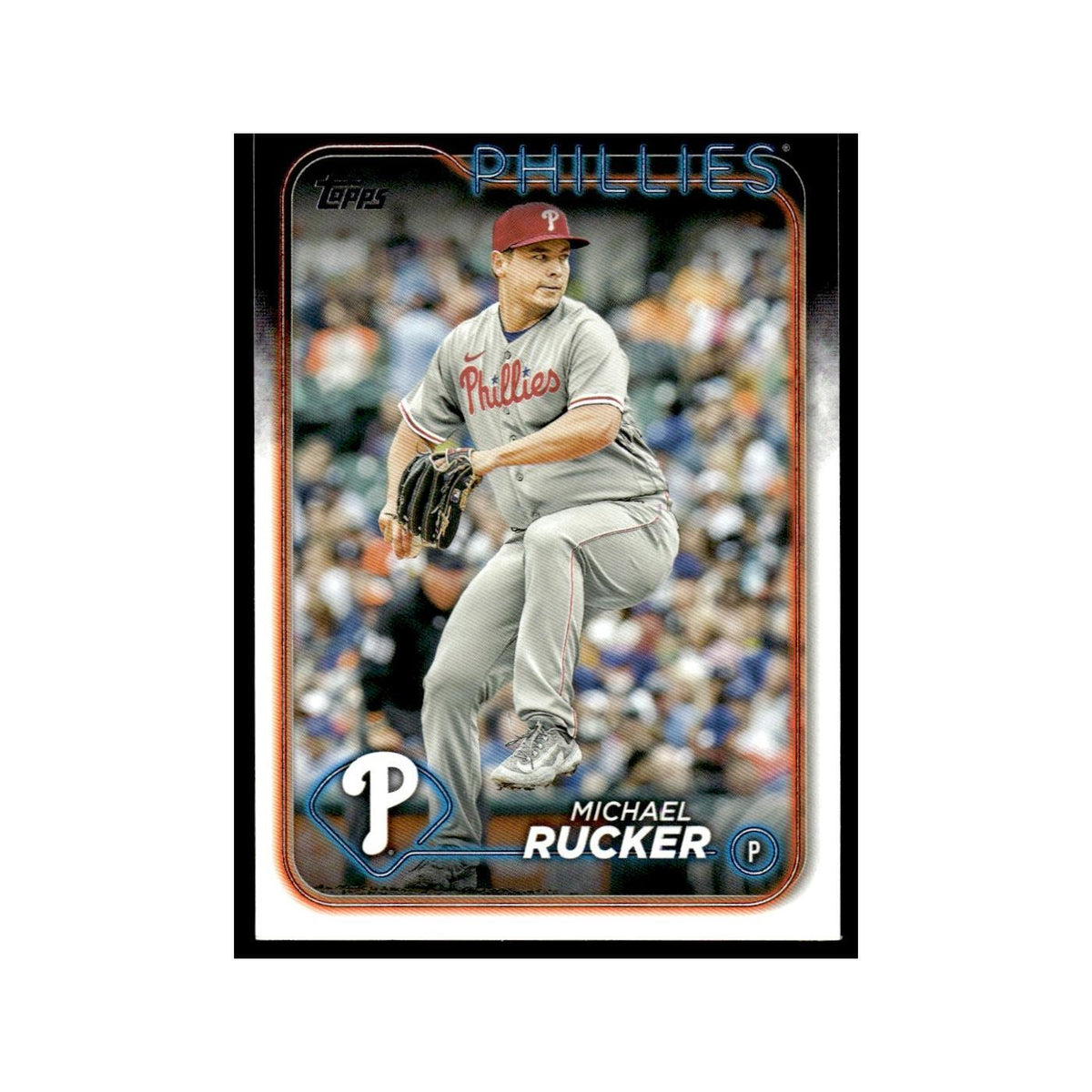 Michael Rucker 2024 Topps Update #US140 Philadelphia Phillies Baseball Card NM