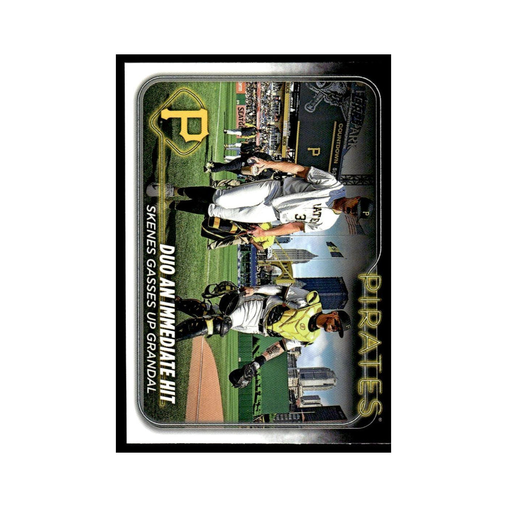 Yasmani Grandal   Paul Skenes 2024 Topps Update #US160 Pittsburgh Pirates NM