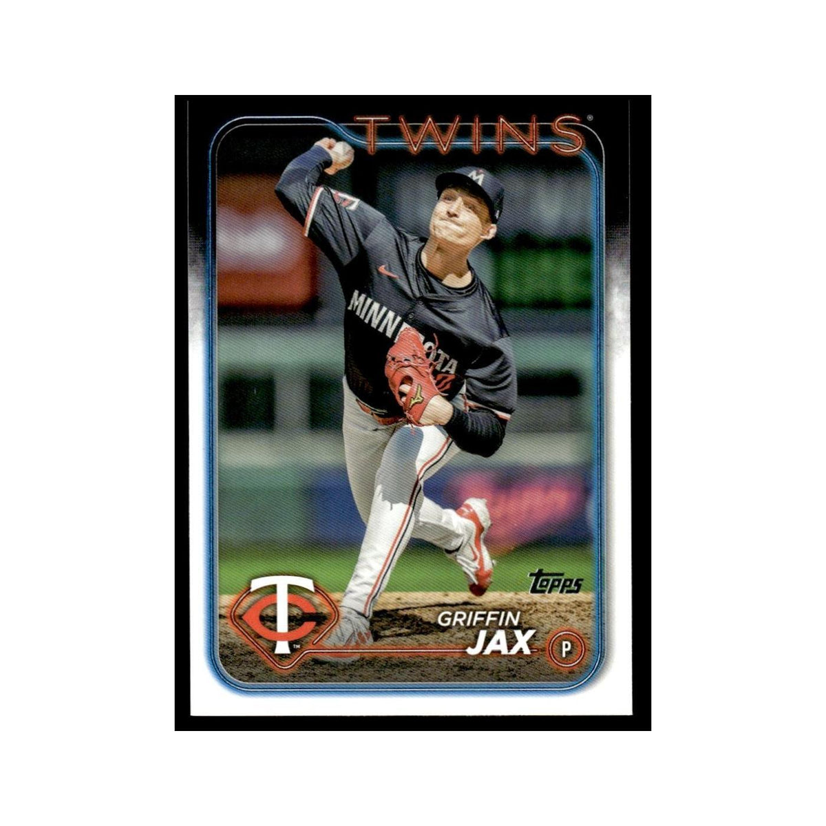 Griffin Jax 2024 Topps Update #US43 Minnesota Twins Baseball Card NM