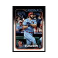 Alec Burleson 2024 Topps Update #US256 St. Louis Cardinals Baseball Card NM