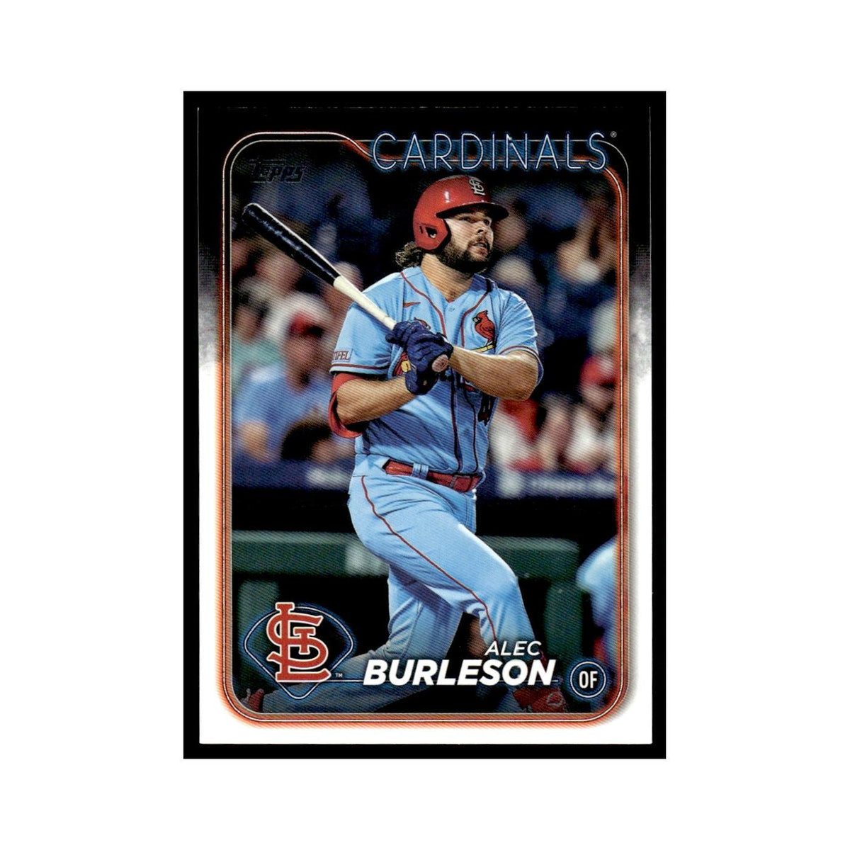 Alec Burleson 2024 Topps Update #US256 St. Louis Cardinals Baseball Card NM