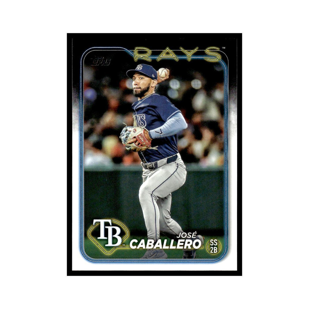 Jose Caballero 2024 Topps Update #US161 Tampa Bay Rays Baseball Card NM