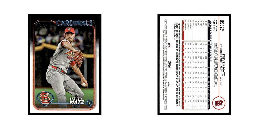 Steven Matz 2024 Topps Update #US329 St. Louis Cardinals Baseball Card NM