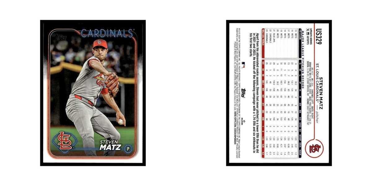 Steven Matz 2024 Topps Update #US329 St. Louis Cardinals Baseball Card NM