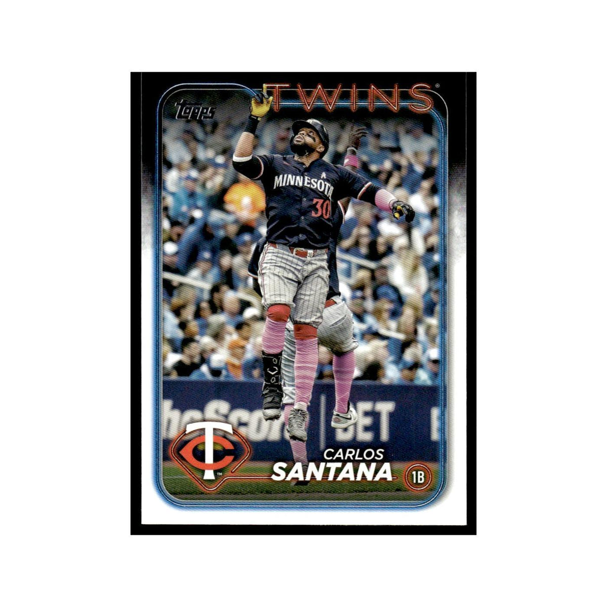 Carlos Santana 2024 Topps Update #US224 Minnesota Twins Baseball Card NM