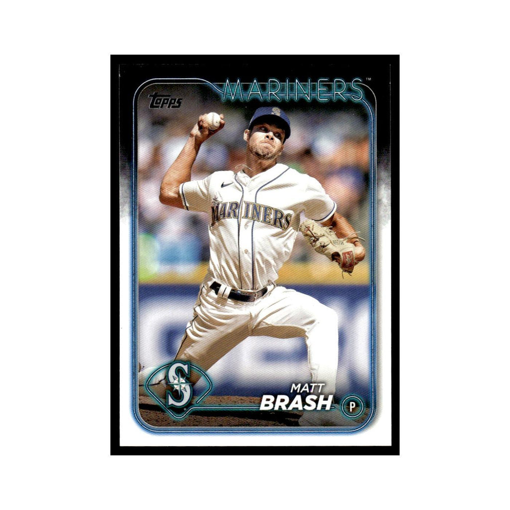 Matt Brash 2024 Topps Update #US168 Seattle Mariners Baseball Card NM