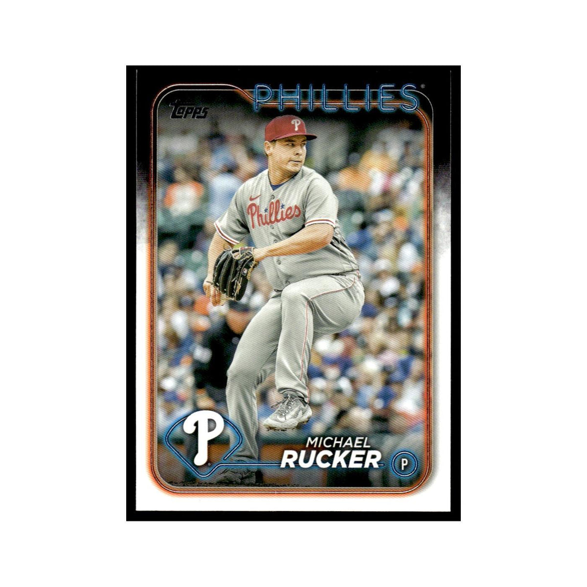 Michael Rucker 2024 Topps Update #US140 Philadelphia Phillies Baseball Card NM