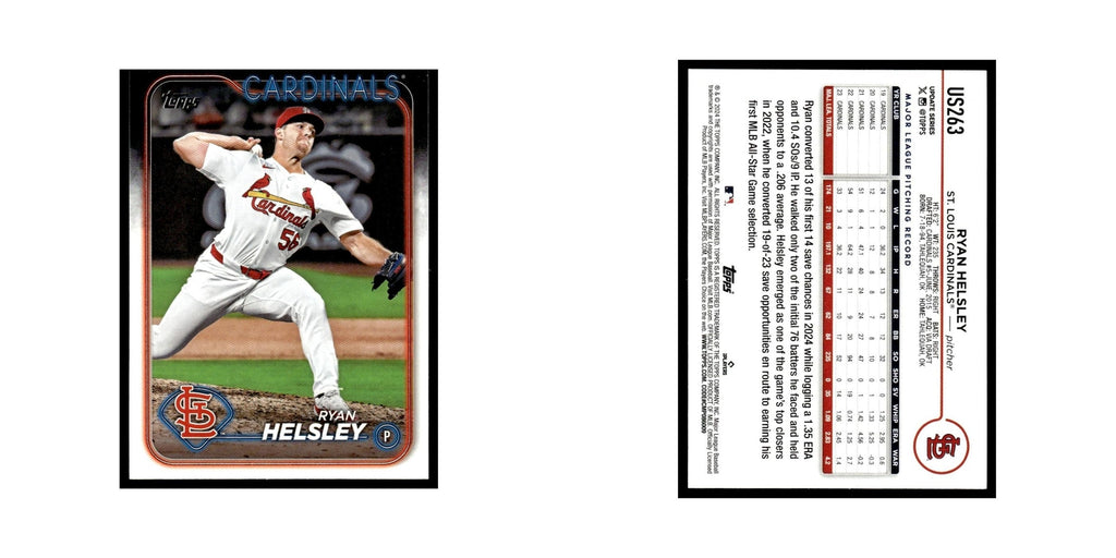 Ryan Helsley 2024 Topps Update #US263 St. Louis Cardinals Baseball Card NM