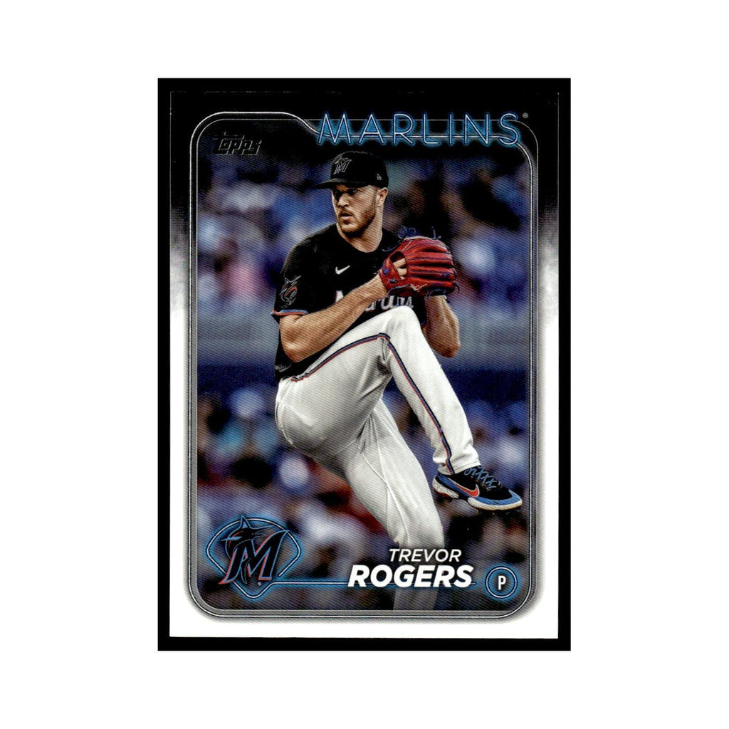Trevor Rogers 2024 Topps Update #US54 Miami Marlins Baseball Card NM
