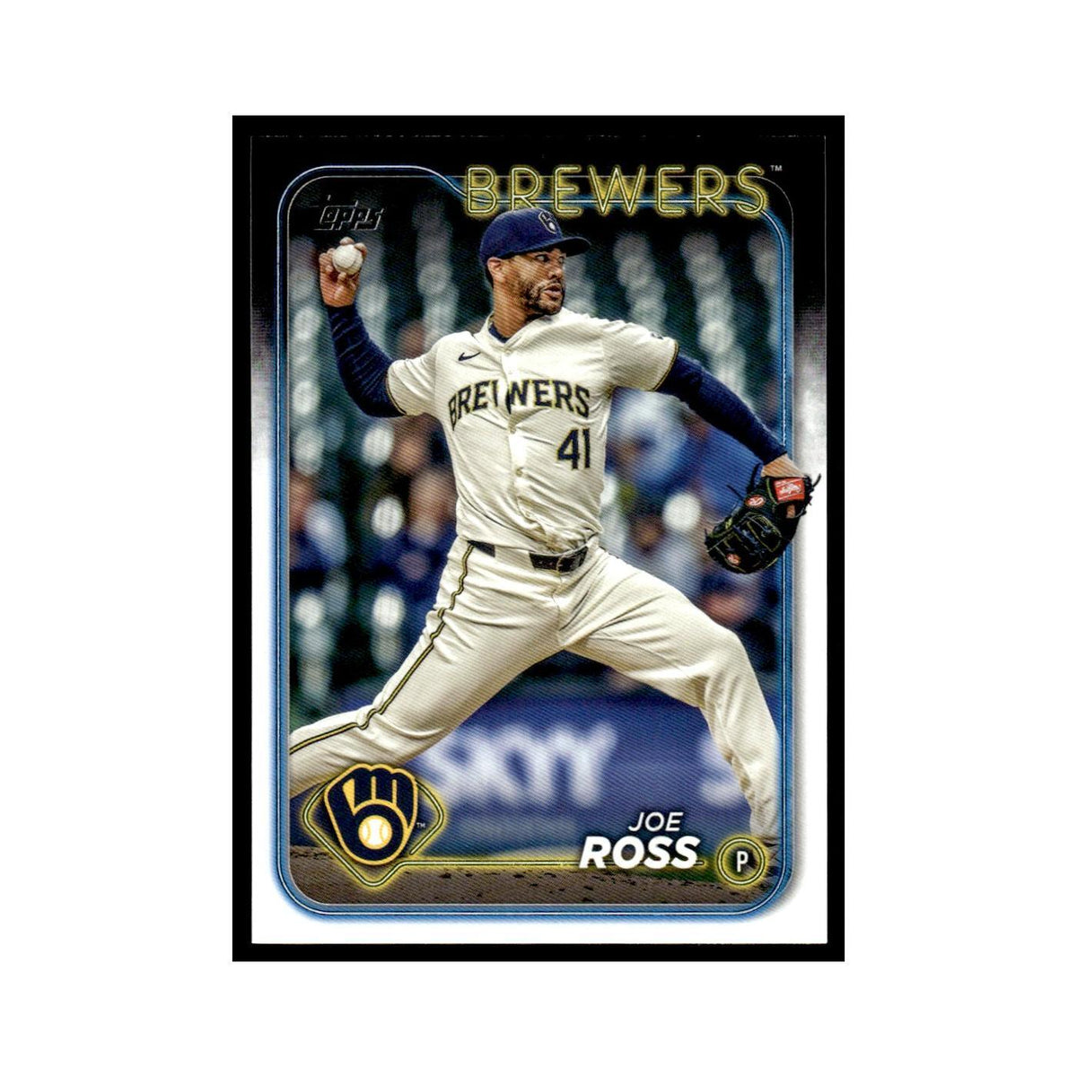 Joe Ross 2024 Topps Update #US135 Milwaukee Brewers Baseball Card NM