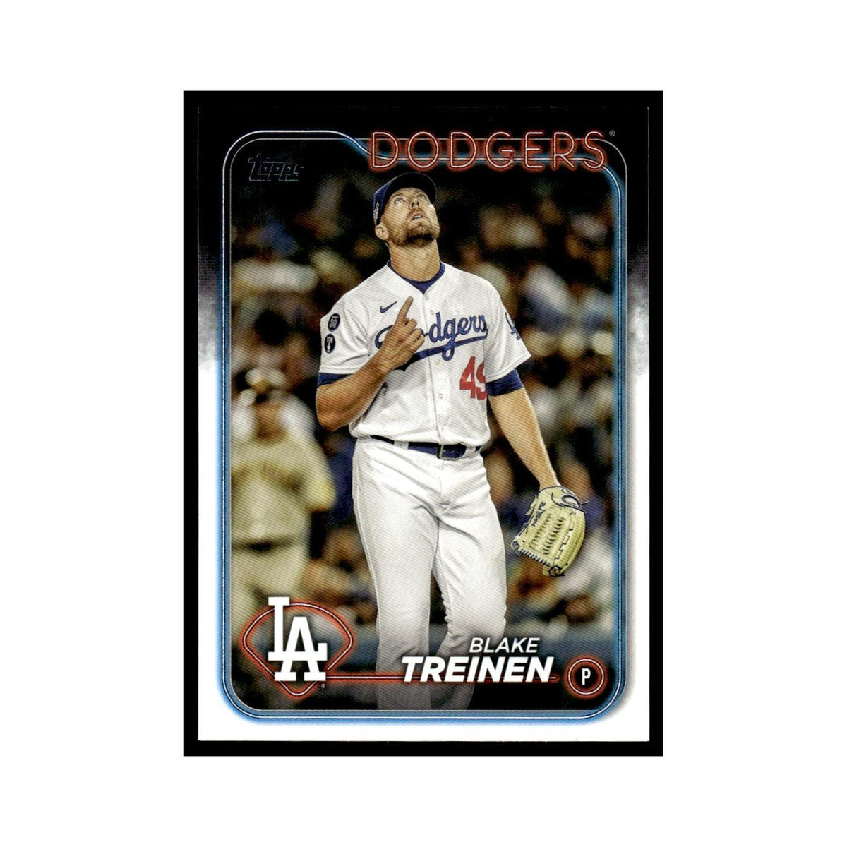Blake Treinen 2024 Topps Update #US196 Los Angeles Dodgers Baseball Card NM