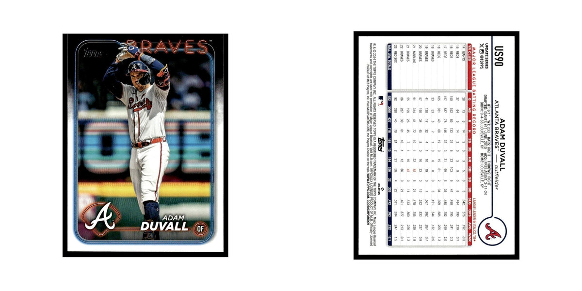 Adam Duvall 2024 Topps Update #US90 Atlanta Braves Baseball Card NM