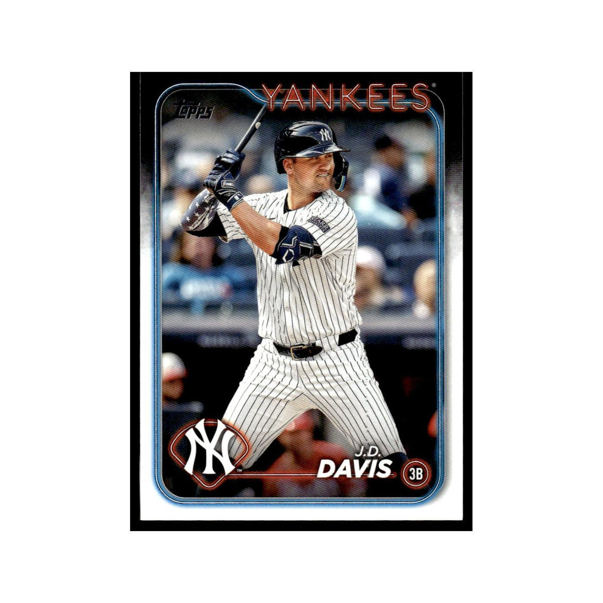 J.D. Davis 2024 Topps Update #US231 New York Yankees Baseball Card NM