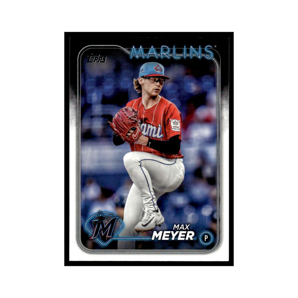 Max Meyer 2024 Topps Update #US236 Miami Marlins Baseball Card NM