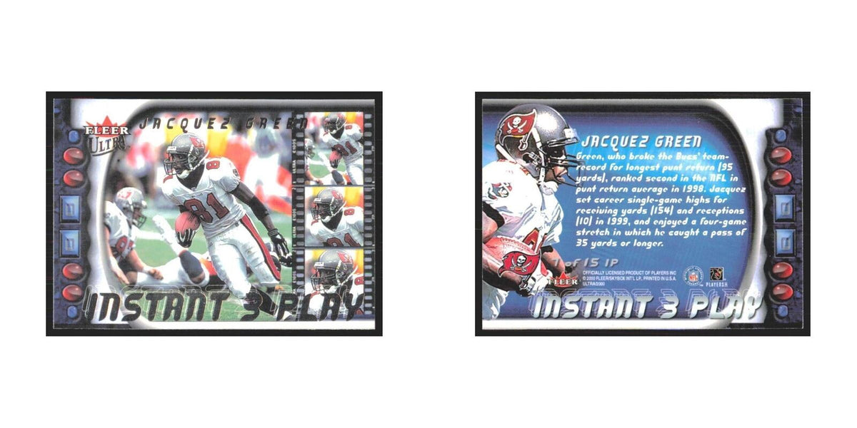 Jacquez Green 2000 Fleer Ultra #7 Tampa Bay Buccaneers Football Card NM