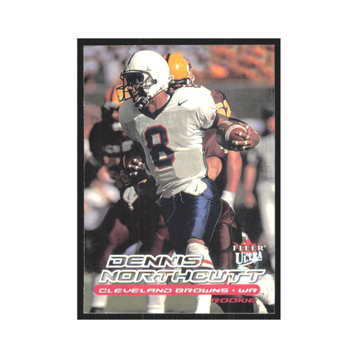 Dennis Northcutt Rookie 2000 Fleer Ultra #287 Cleveland Browns Football Card NM