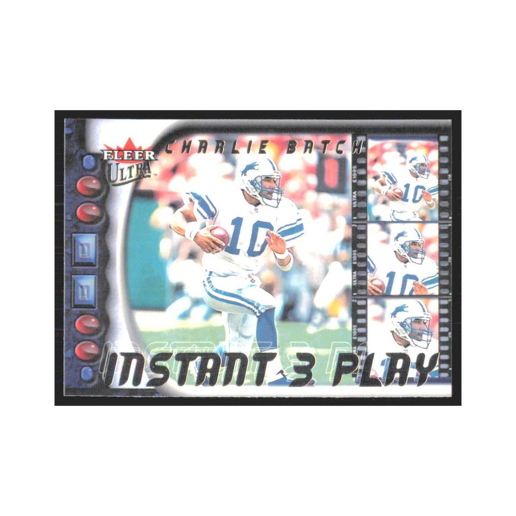 Charlie Batch 2000 Fleer Ultra #3 Detroit Lions Football Card NM