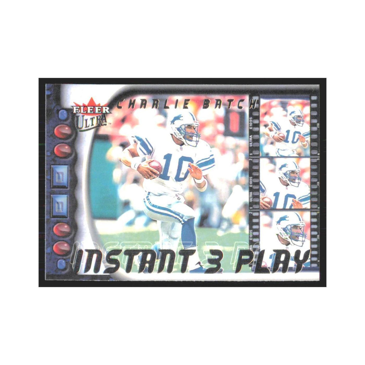 Charlie Batch 2000 Fleer Ultra #3 Detroit Lions Football Card NM