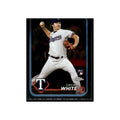 Owen White Rookie 2024 Topps Chrome #211 Texas Rangers Baseball Card NM