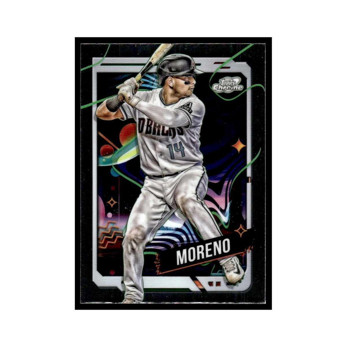 Gabriel Moreno 2024 Topps Chrome Cosmic #60 Arizona Diamondbacks NM