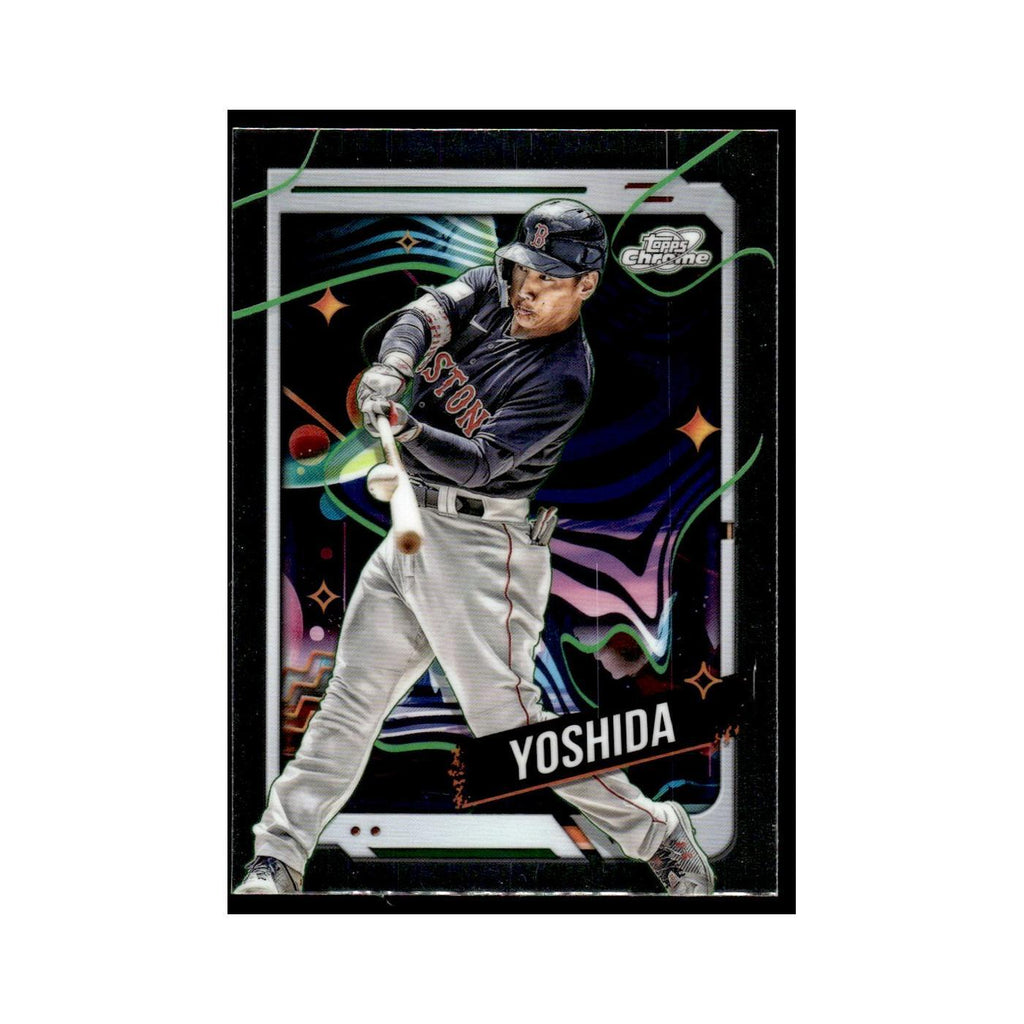 Masataka Yoshida 2024 Topps Chrome Cosmic #47 Boston Red Sox Baseball Card NM