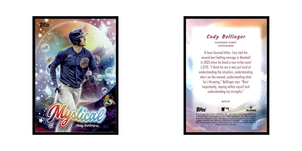 Cody Bellinger 2024 Topps Update Mystical #MYS-25 Chicago Cubs Baseball Card NM