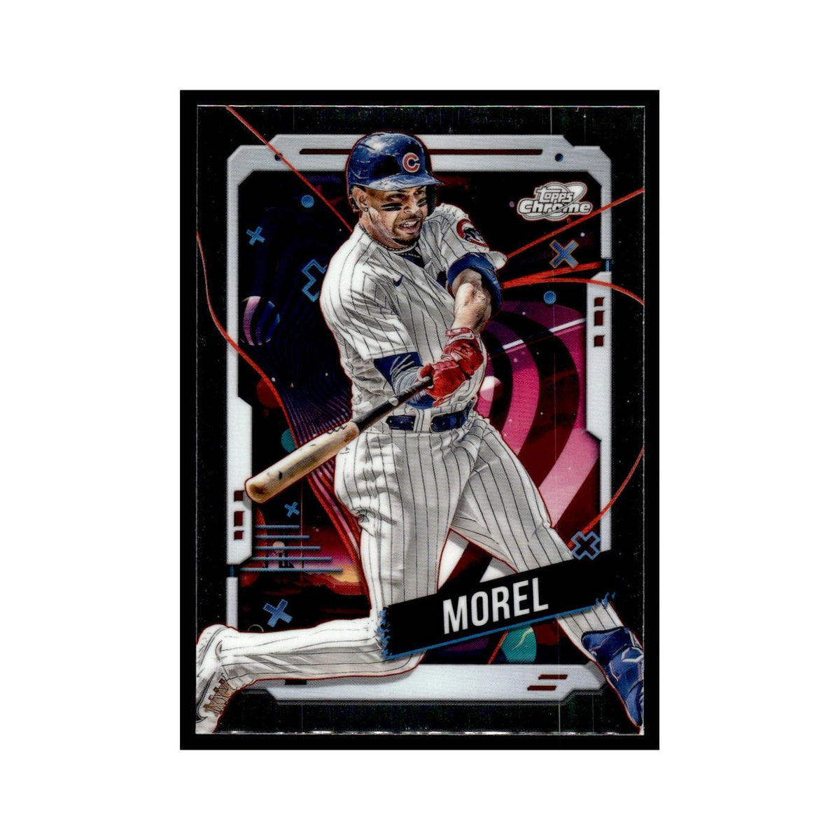 Christopher Morel 2024 Topps Chrome Cosmic #174 Chicago Cubs Baseball Card NM